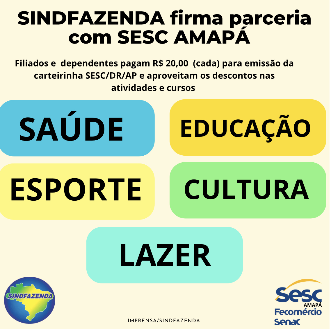 Sesc Amapá, Notícia, Lazer